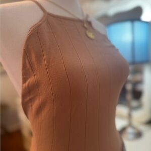 Nude Sleeveless Bodysuit